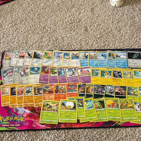 Pokemon Other - Pokemon Trading Card Collection - Yellow, Green, Blue, Red